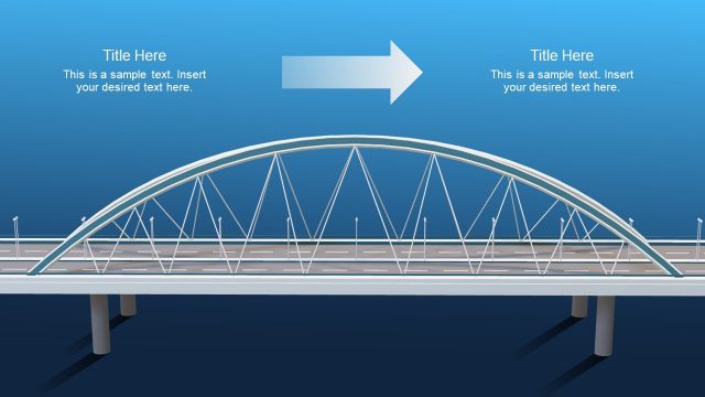 Animated Bridge 3D PowerPoint