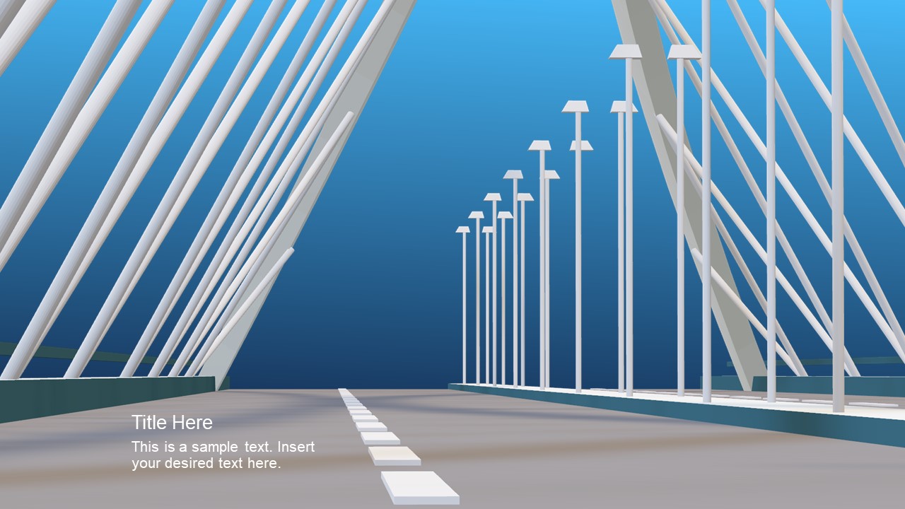 bridge illustration powerpoint download