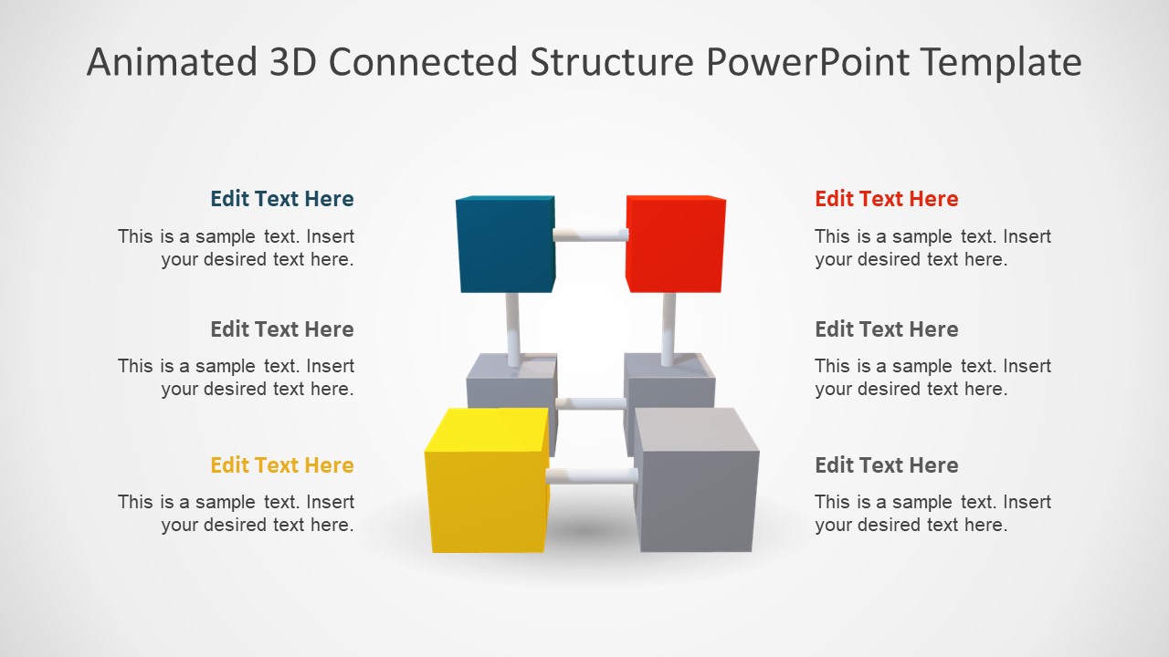 3D Cubes PPT Segments