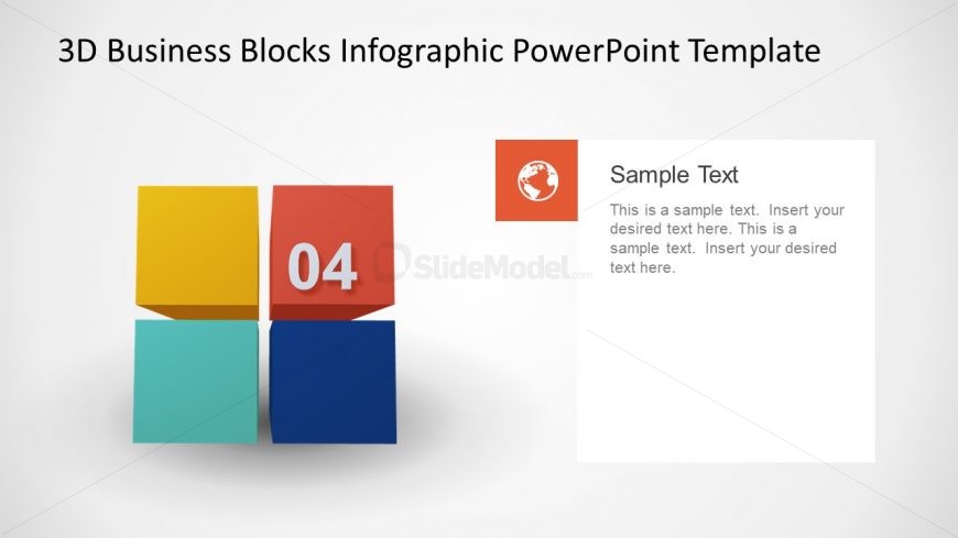 Business Presentation 3D Cubes