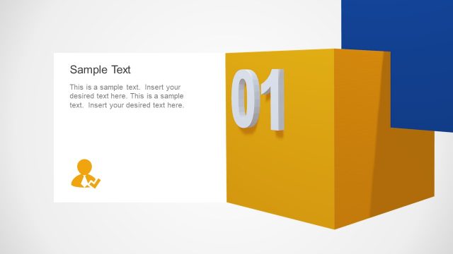 2 Steps PowerPoint Diagram PPT