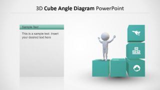 Two Way Triangle Diagram Template