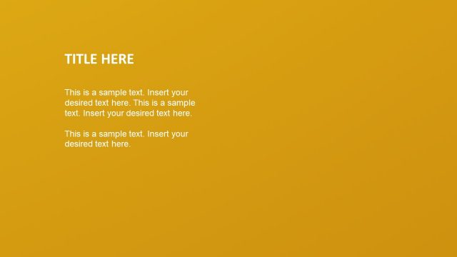 Animated Template Step 1 Simple Slide