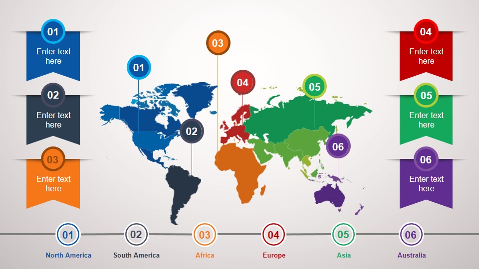 interactive world map presentation