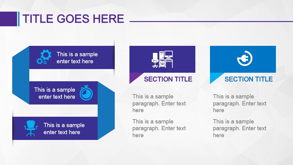 Animated Flat Business Powerpoint Template Slidemodel Automation