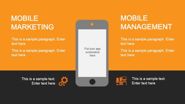 Smartphone Mobile Marketing PowerPoint Slide