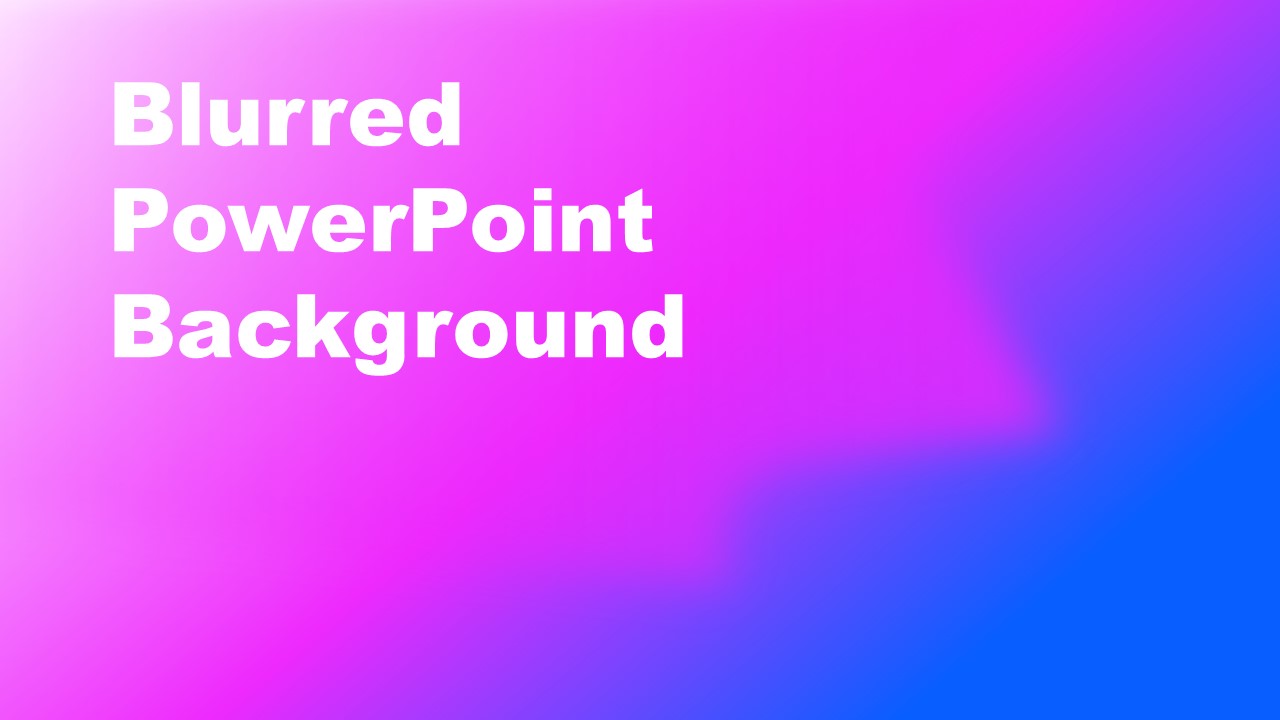 PPT Blue Purple Blurred Background Shades