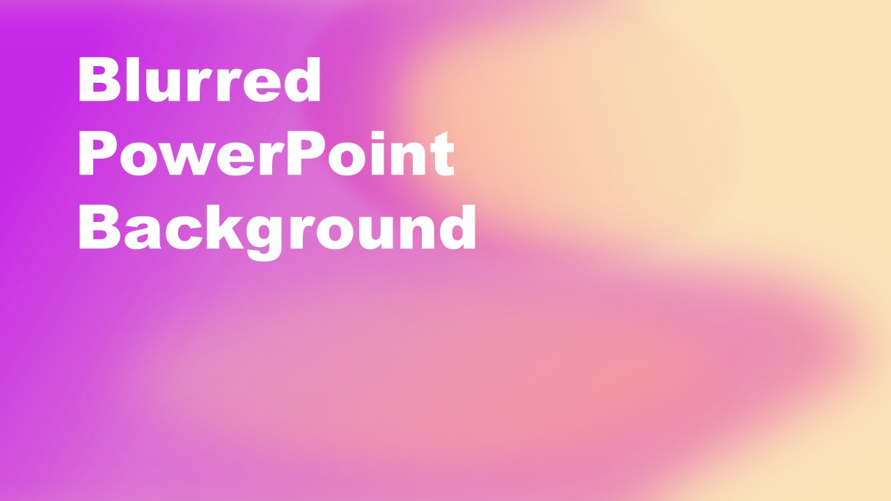 Template Background for Gradient PowerPoint