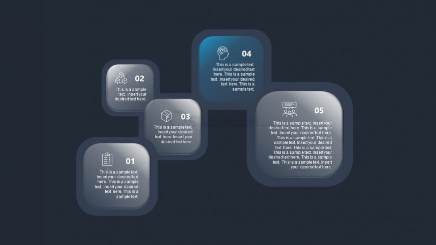 Template of Gradient Blocks Step 4 Diagram