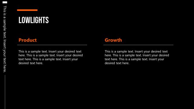 Lowlights PowerPoint Corporate Board Deck