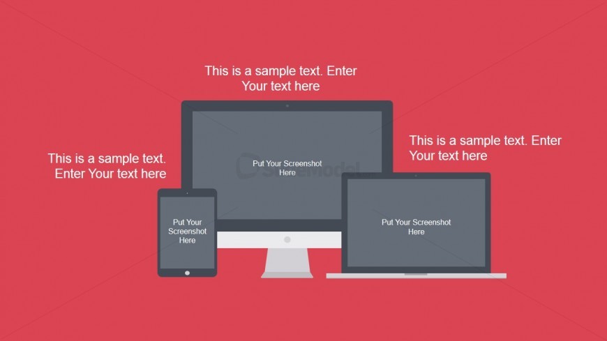 Responsive Design Slide for PowerPoint with Devices