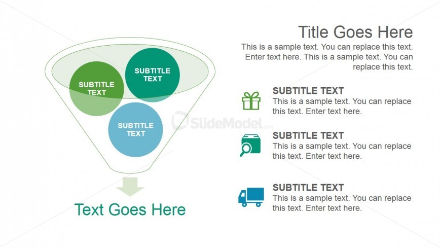 Funnel Diagram Design Smart Art Graphic