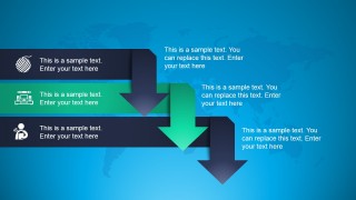 Animated Arrows Diagram for PowerPoint