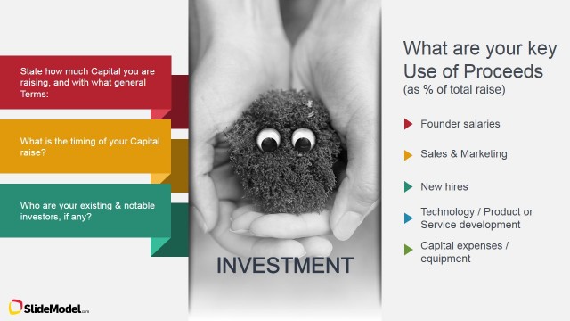 Investment Needs – Ask for the Money and in which Terms