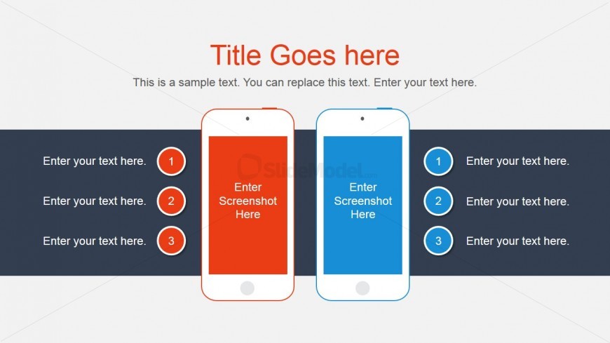 Smartphone Vector amp; Comparison Slide for PowerPoint  SlideModel