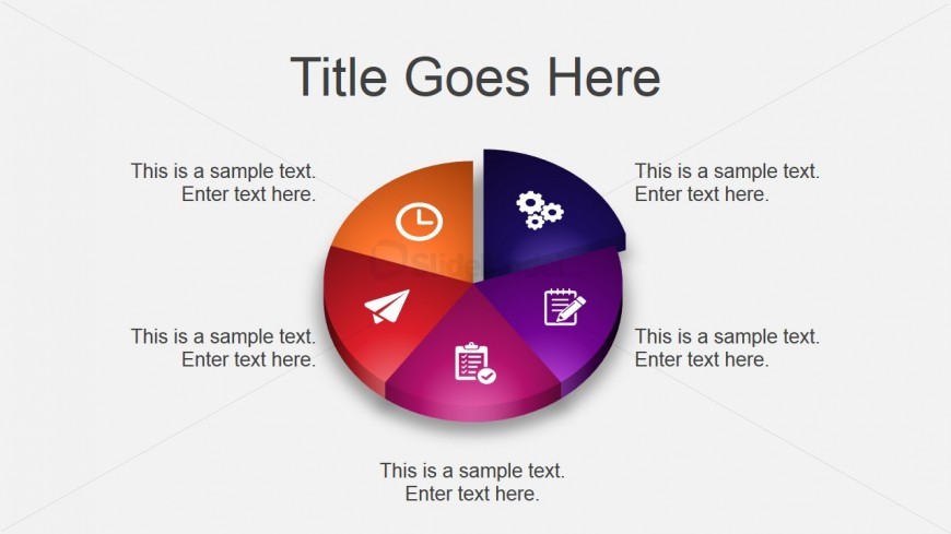 3D Pie Chart Design For PowerPoint - SlideModel