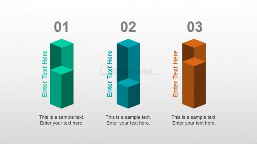 Simple Bar Chart Concept for PowerPoint