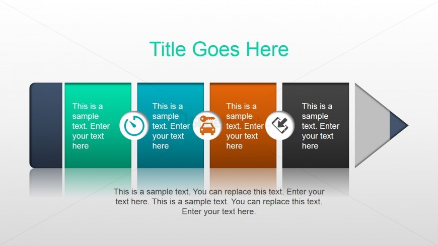 Pencil Concept Diagram for PowerPoint