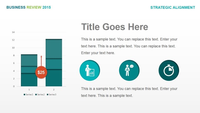Stacked Column Chart Infographic