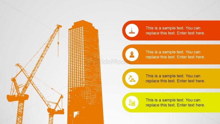 Construction PowerPoint Template Design