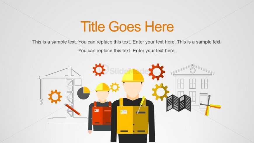 PPT Useful Icons for Building Construction