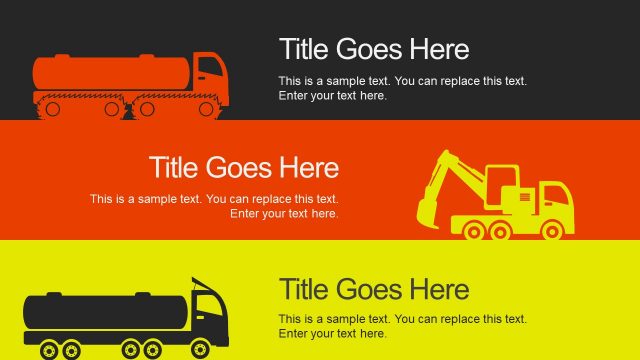 Heavy Equipment Silhouette Slide