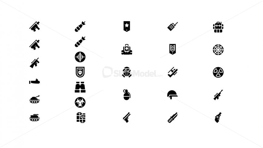 Set of Infographic Icons PPT