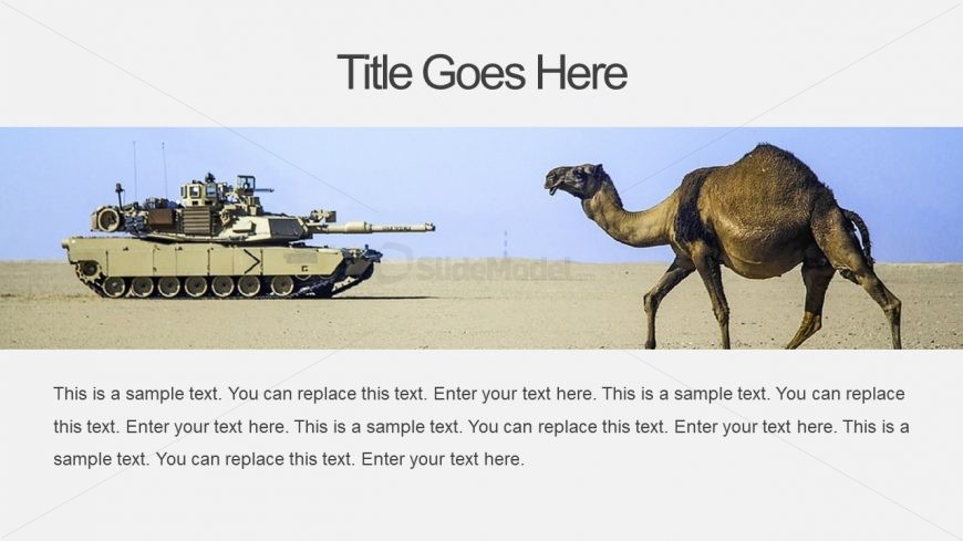 Slide of Army Tank Presentation
