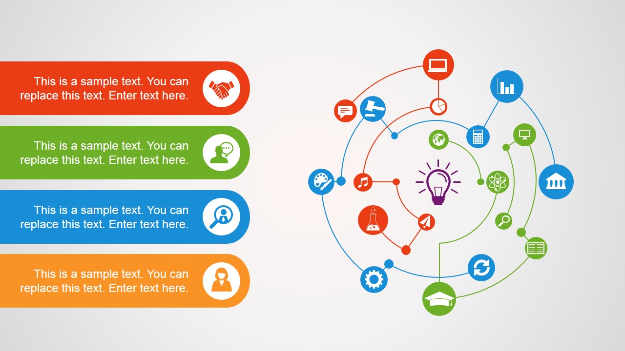 for chart flow powerpoint SlideModel PowerPoint  Startup Template