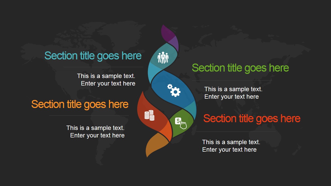 Global Grid PowerPoint Template - SlideModel
