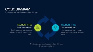 Circular 3D Diagram With PowerPoint Icons