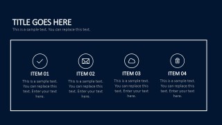 4 Steps Business Process PowerPoint Templates