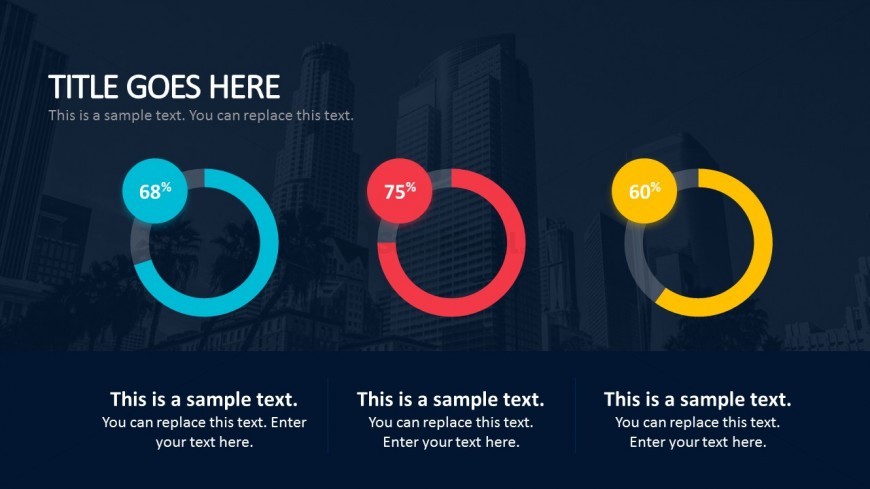 3d circular chart business powerpoint templates slidemodel