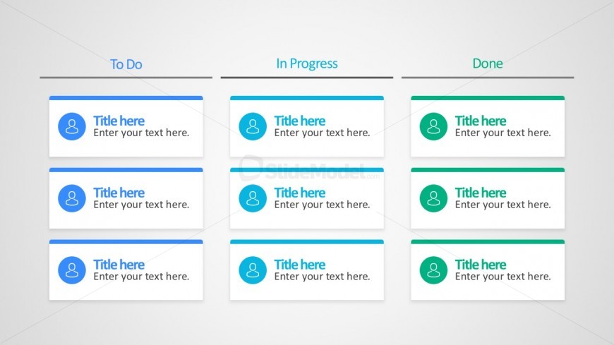 Entrepreneurs Project Guide Board For PowerPoint