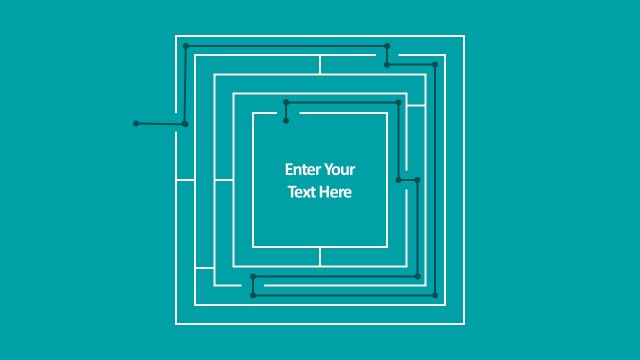 Maze Strategy Template For Business