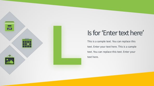 Educational Alphabet PowerPoint Templates