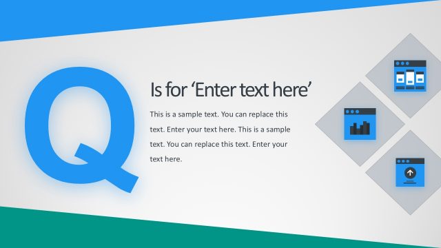 Alphabet Powerpoint Template Presentation