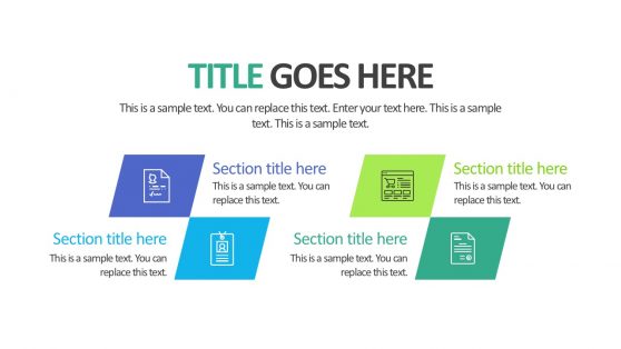 Business Presentation Slide Holder Templates