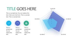 Editable Spider Graph Chart Template PowerPoint