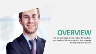 Editable Business PowerPoint Image Slide 