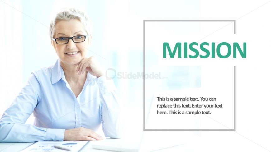 Business Image Slide Presentation Template