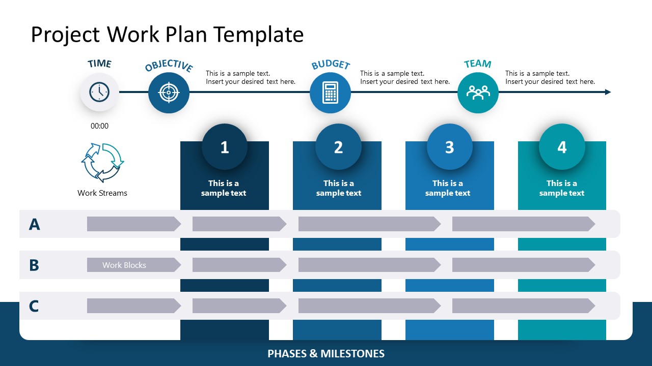 presentation project management powerpoint template