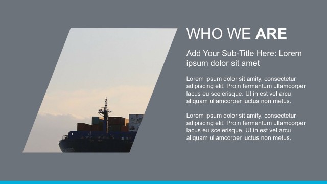 Company About Us PowerPoint Template