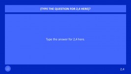 PowerPoint Jeopardy Questions Slide Vectors - SlideModel