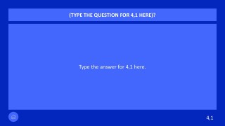 7 Segments Questions Block PowerPoint Template