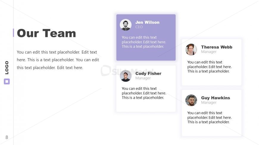 Excellence PowerPoint Team Introduction