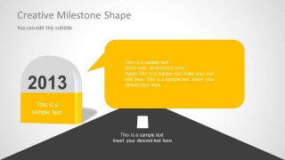 Creative Milestone for PowerPoint