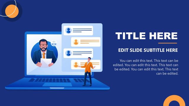 Online Legal Support LegalTech Template