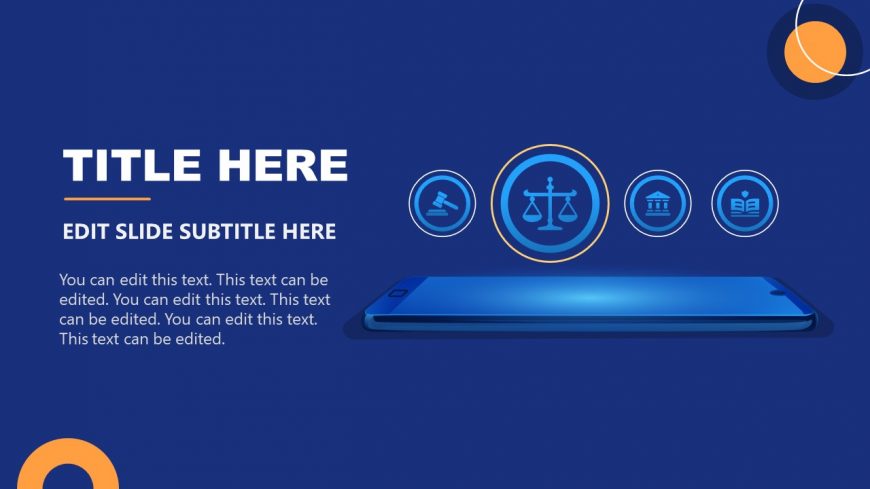 Presentation of LegalTech Smart App PPT