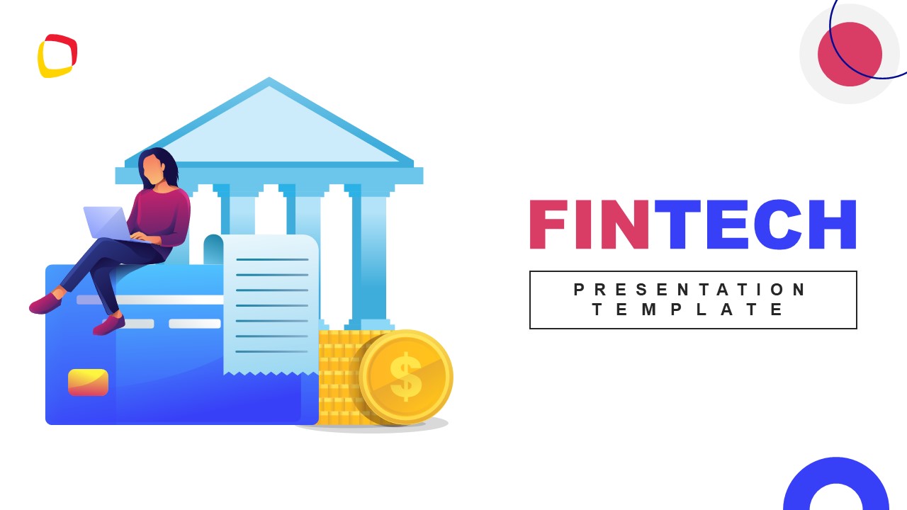 FinTech PPT Title Slide 